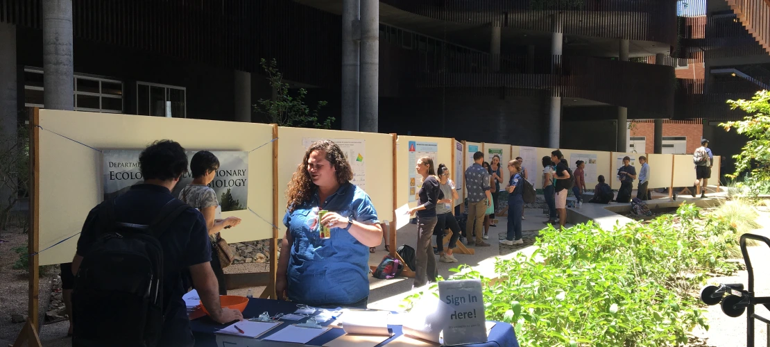 Poster Session 2017 in the ENR2 Slot Canyon