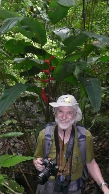 Peter Chesson looking for Selaginella on BCI